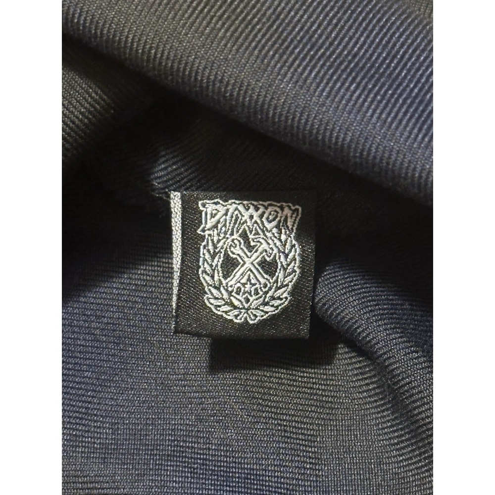 Dixxon "Midnight" 10th Anniversary Pearlsnap Flannel, Black, Blue, Large - Picture 9 of 10